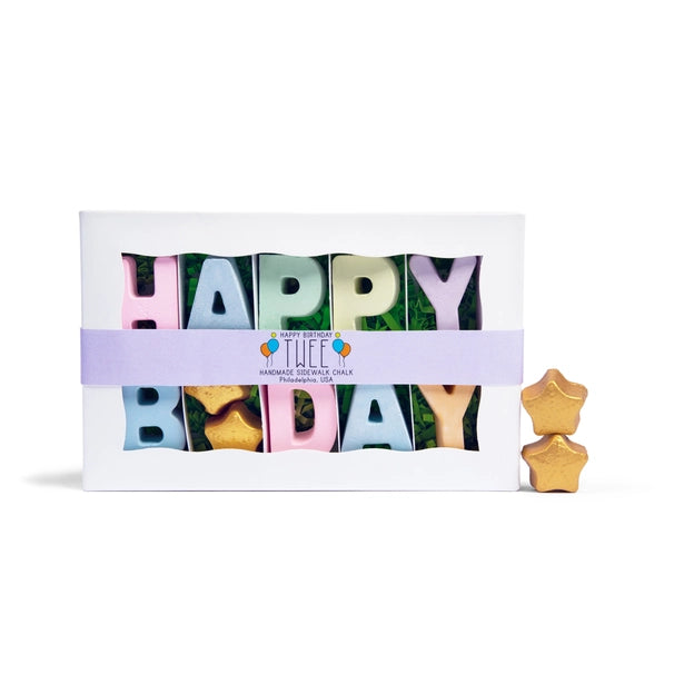 Everyday Happy Birthday Handmade Sidewalk Chalk Kidswear