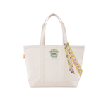 Everyday Sorority Embroidered Canvas Tote Bag with Twilly - Kappa Alpha Theta Kidswear
