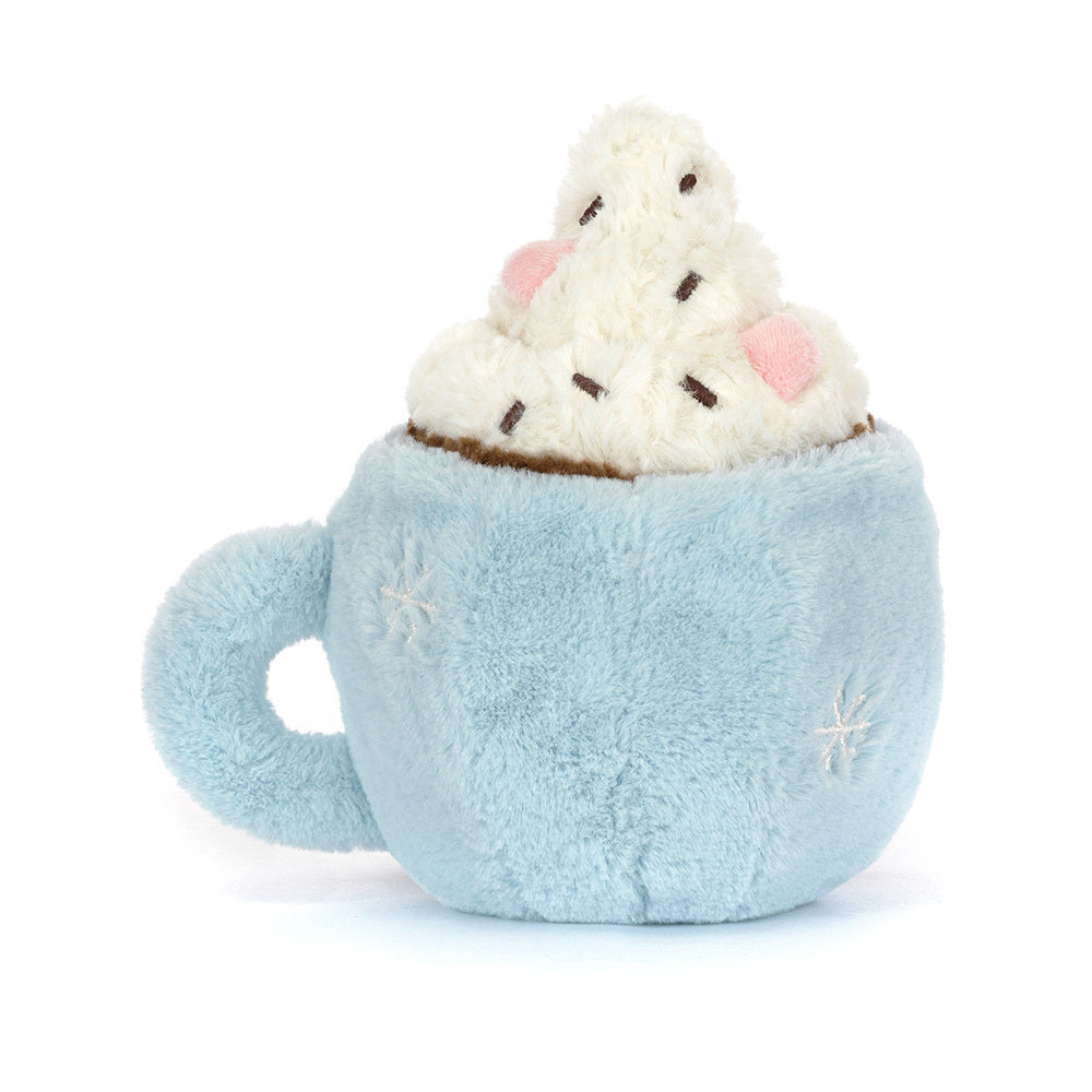 Amuseables Hot Chocolate with Marshmallow by Jellycat