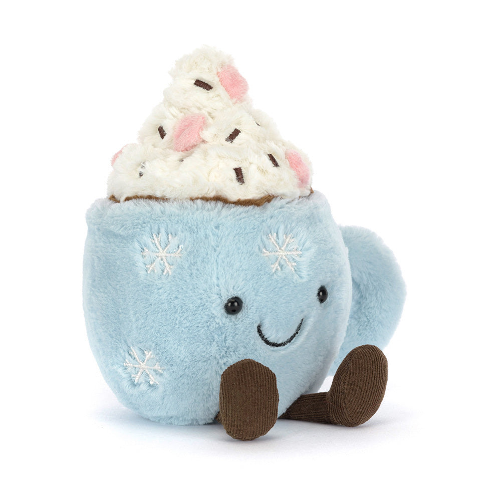 Amuseables Hot Chocolate with Marshmallow by Jellycat