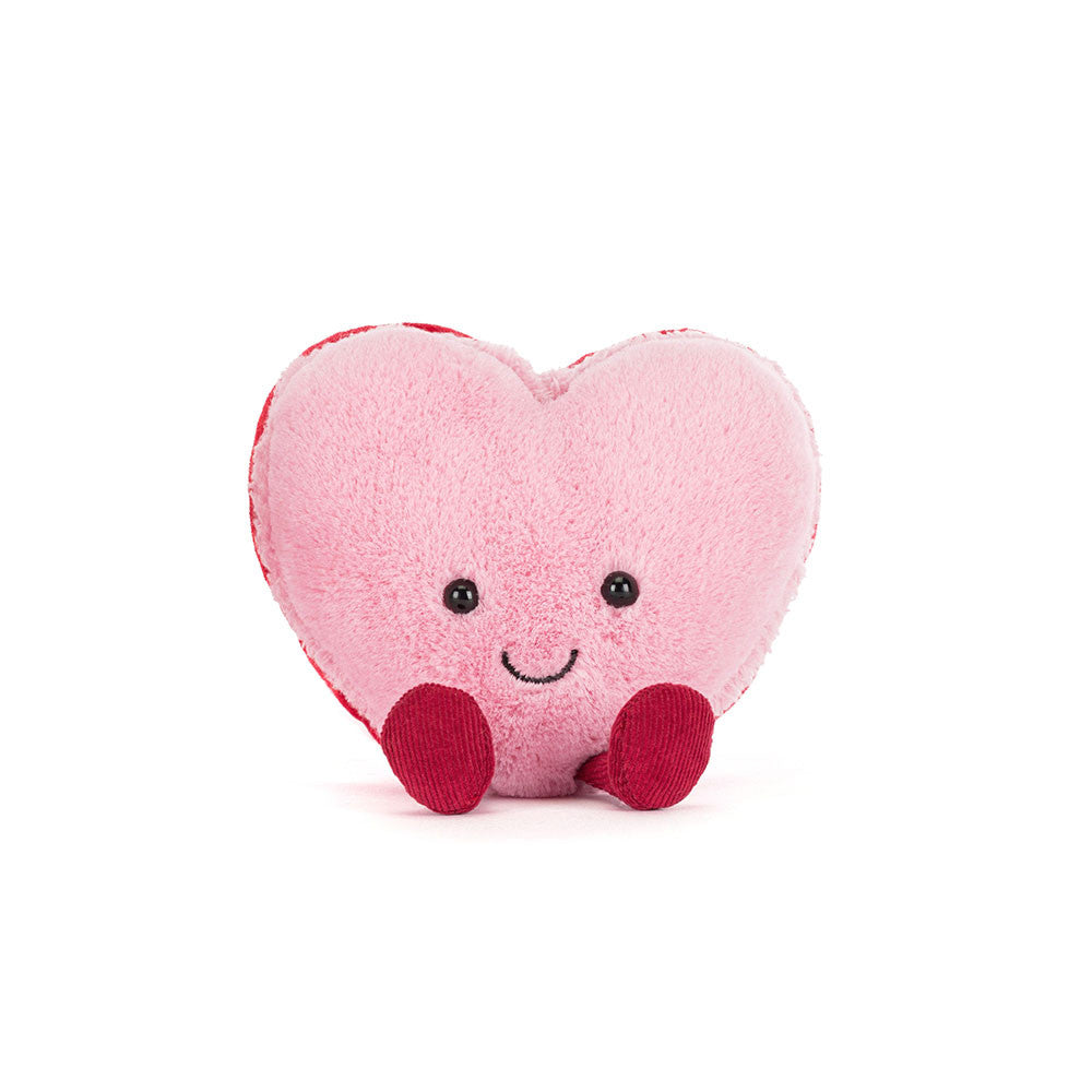 Amuseables Colette Heart Macaron (Pink)  by Jellycat
