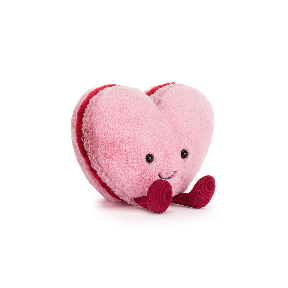 Amuseables Colette Heart Macaron (Pink)  by Jellycat