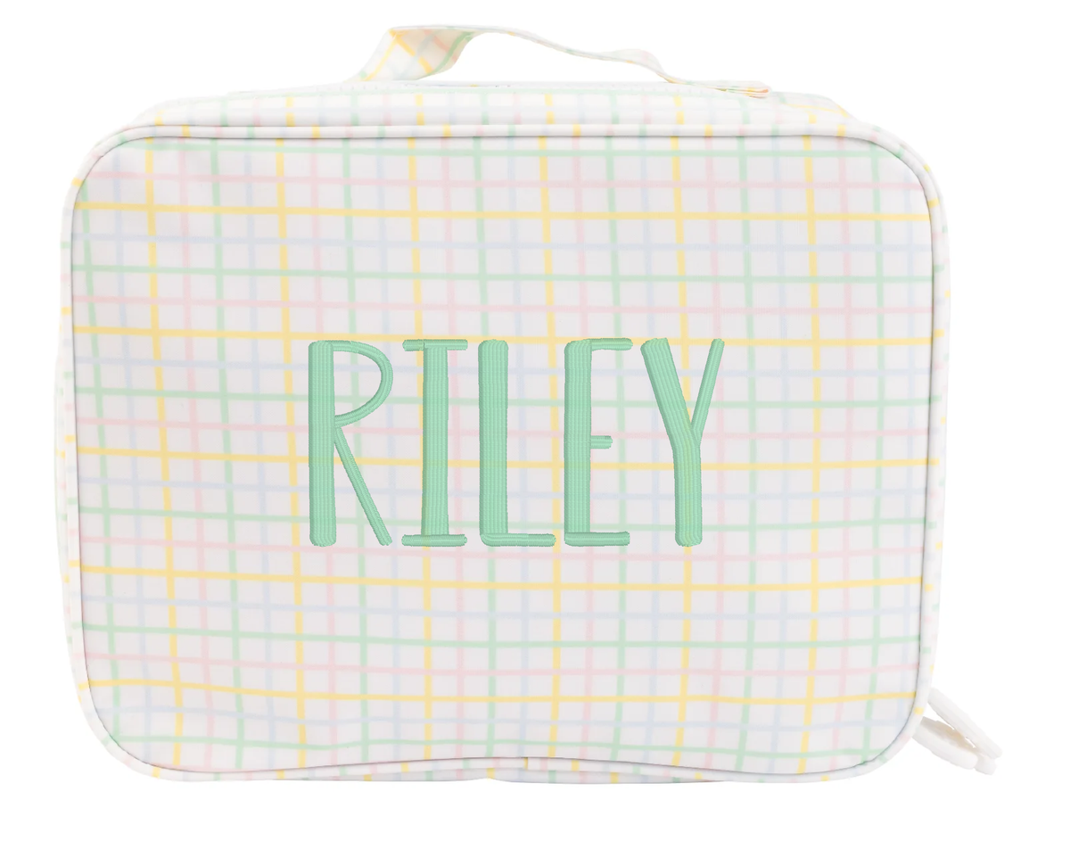 The Lunchbox Multi Windowpane by Apple of My Isla stylish kids outfit collection