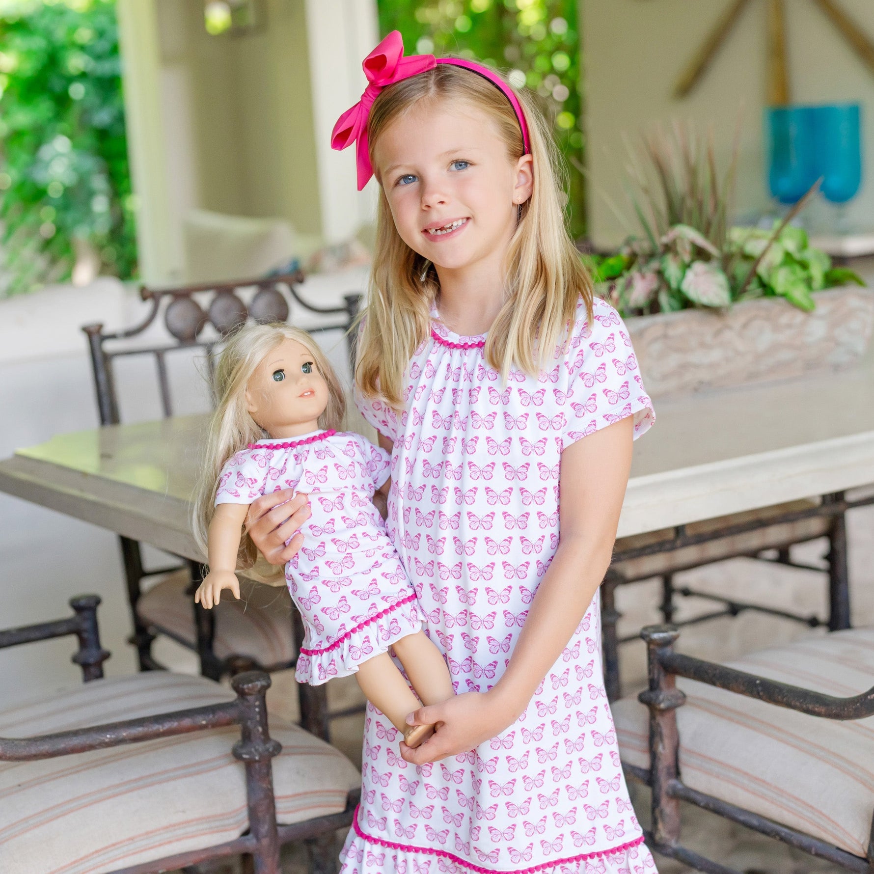 Buy Camden Doll Dress - Cartie Butterflies kids clothing online
