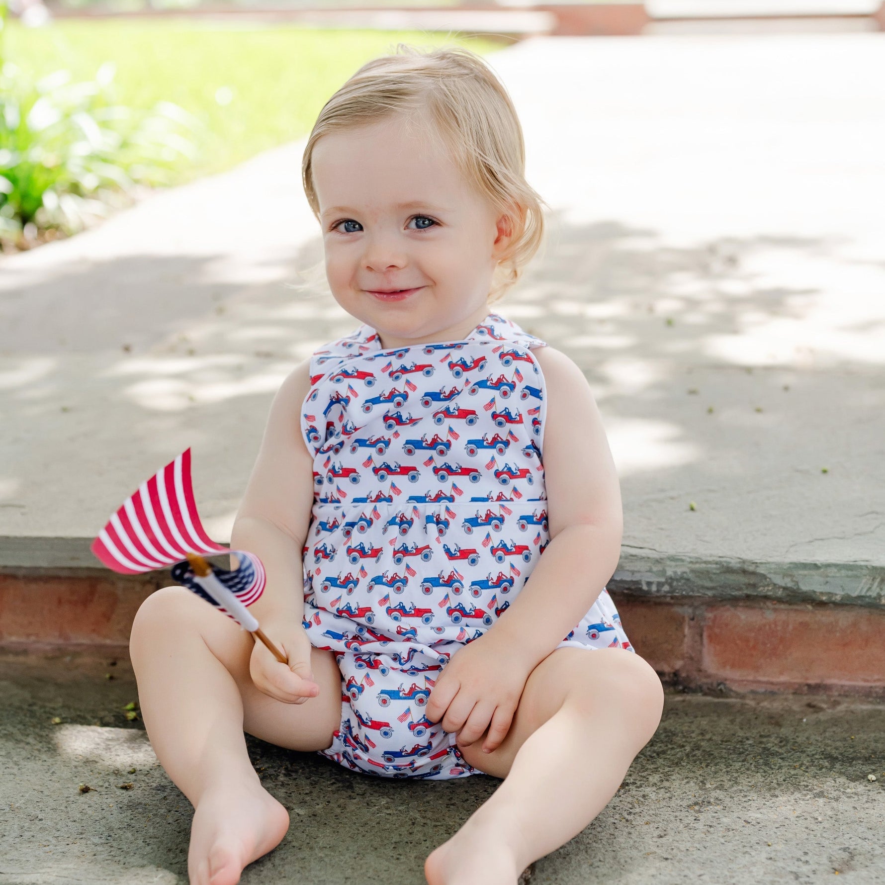 Buy Benton Boys' Bubble - Patriotic Jeeps kids clothing online