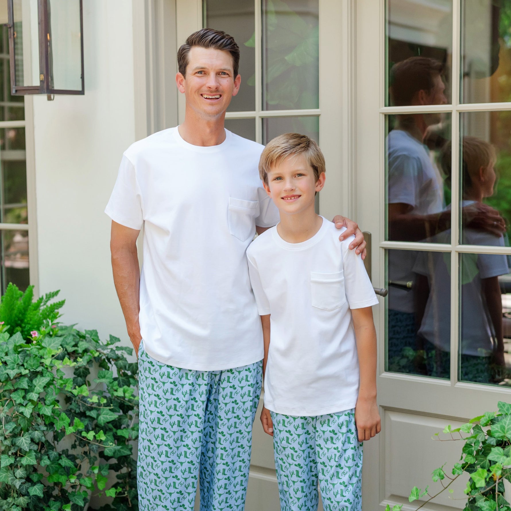 Beckett Boys' Hangout Pant - Wild West Blue stylish kids outfit collection