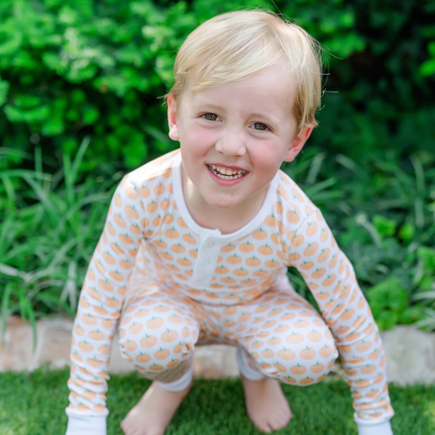 Jack Boys' Pajama Pant Set - Harvest Pumpkin