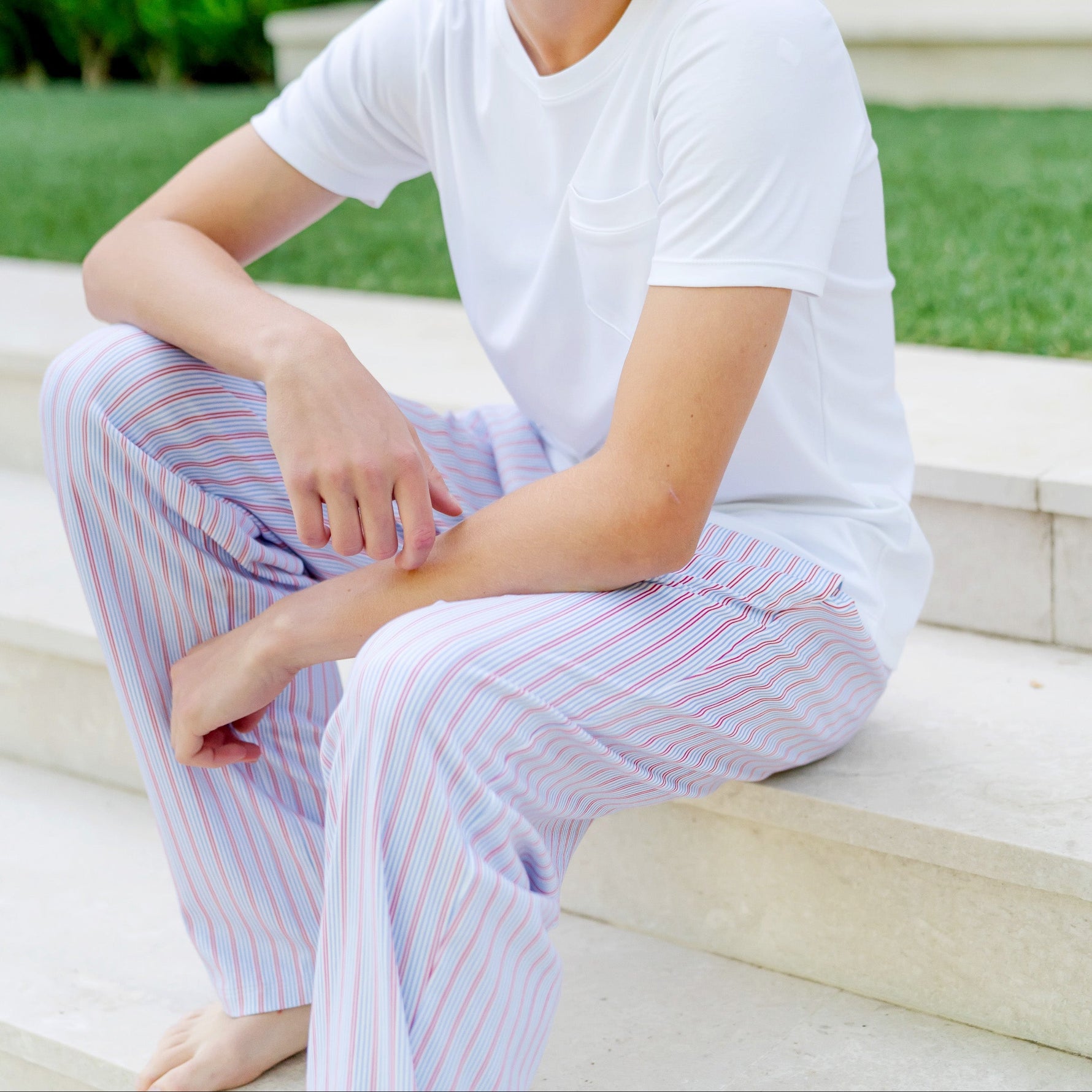 Buy Brent Men's Hangout Pant - Liberty Stripe kids clothing online