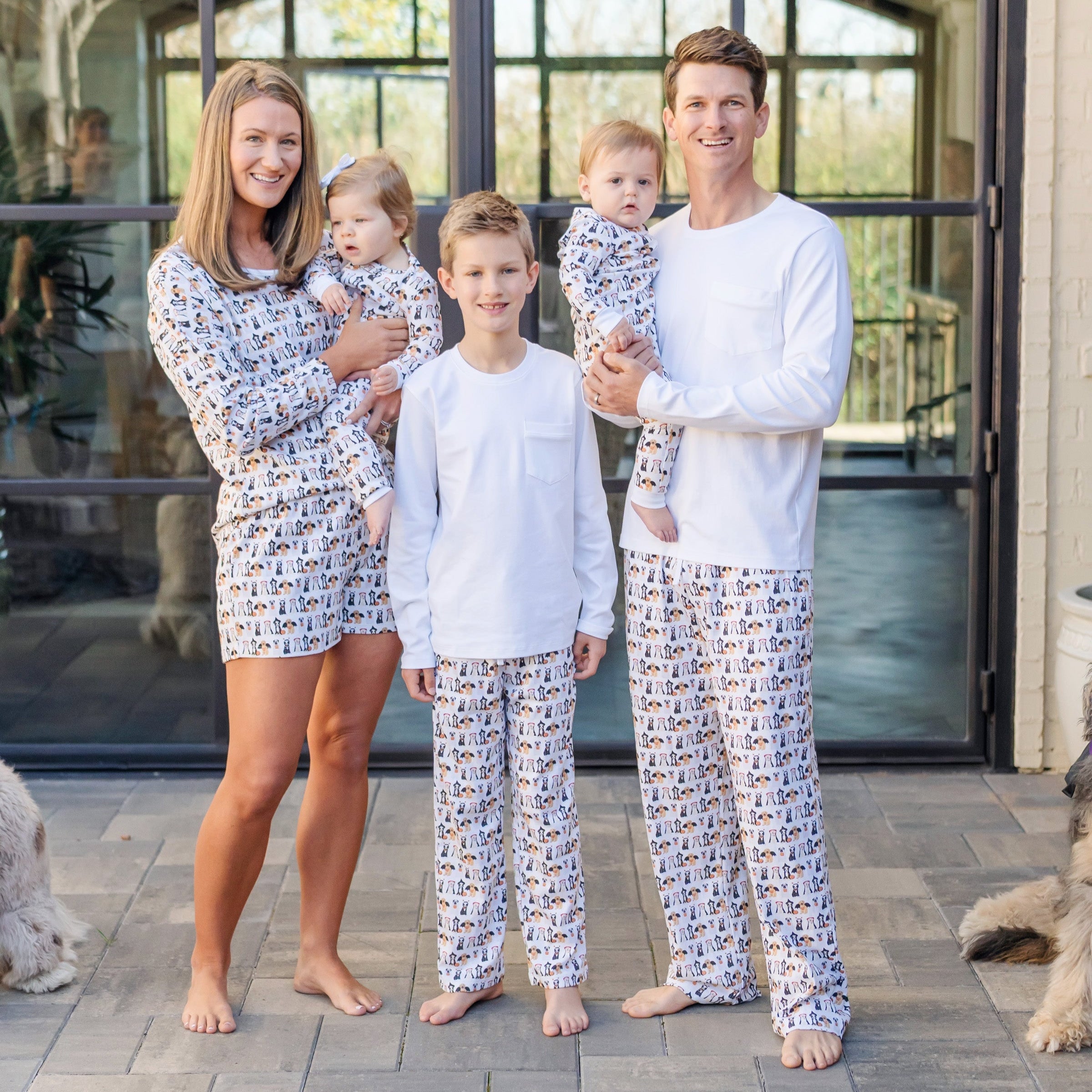 Beckett Boys' Hangout Pant - Halloween Pups