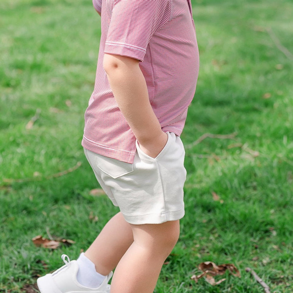 Sawyer Boys' Play Shorts Stone Khaki