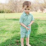 Austin Boys' Performance Shortall by LH Sport - Golf Tourney Classic Green outfit perfect for everyday wear