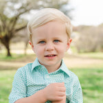 Will Boys' Performance Polo by LH Sport - Golf Tourney Classic Green soft cotton kids fashion wear