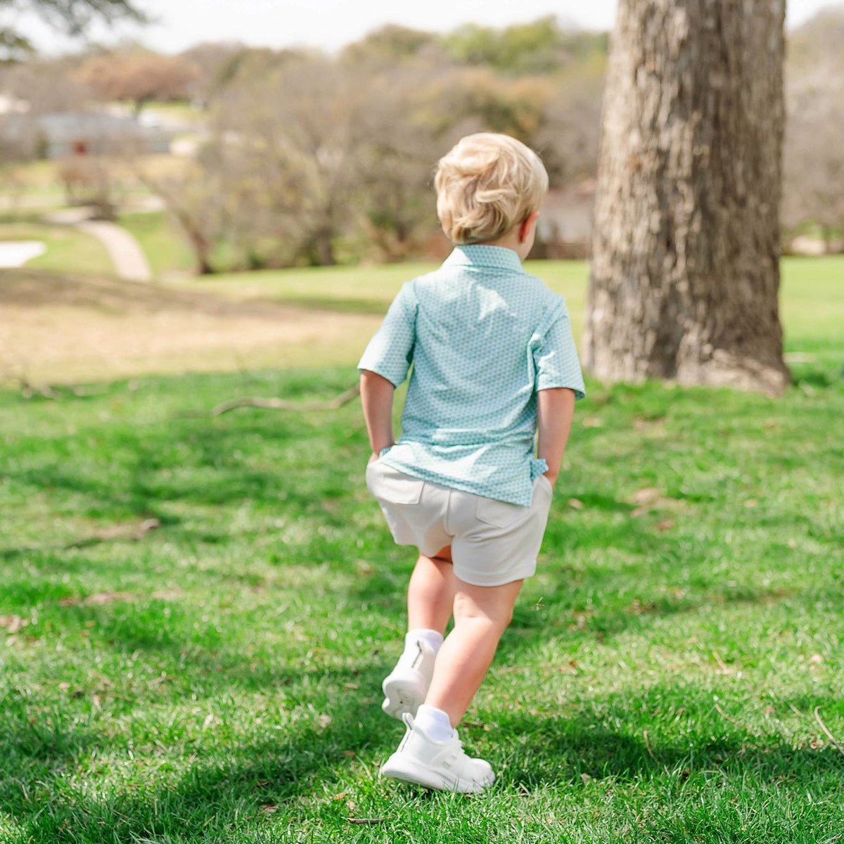 Everyday Will Boys' Performance Polo by LH Sport - Golf Tourney Classic Green Kidswear