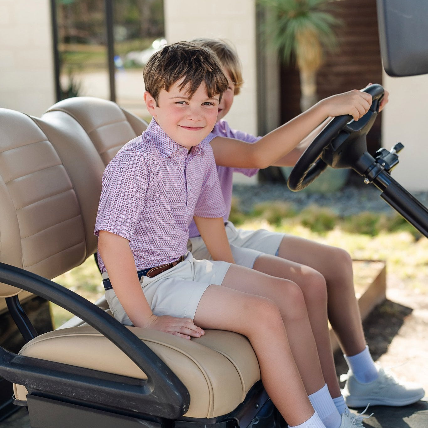 Buy Will Boys' Performance Polo by LH Sport - Fairway Americana kids clothing online