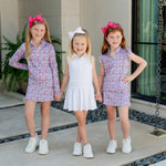 Blair Girls' Performance Pullover by LH Sport - Heirloom Floral soft cotton kids fashion wear