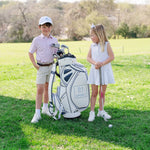 Harper Girls' Performance Dress by LH Sport - White soft cotton kids fashion wear