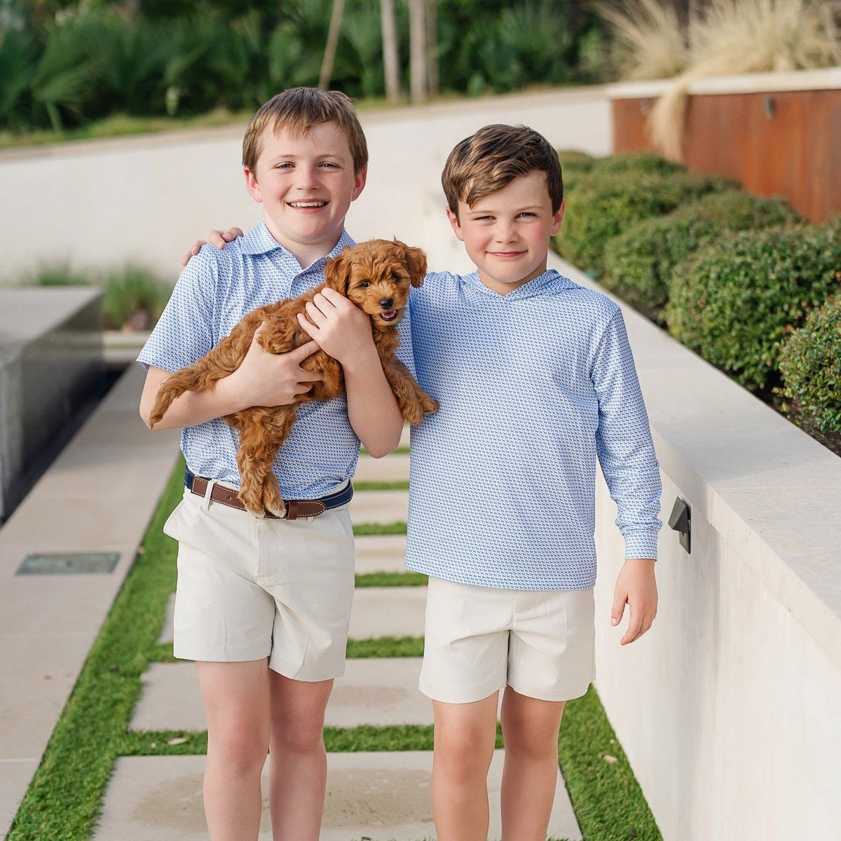 Will Boys' Performance Polo by LH Sport - Fetch Classic Blue outfit perfect for everyday wear
