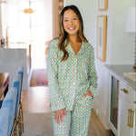 Alee Women's Long Sleeve Pant Set - Tree Topper Bows outfit perfect for everyday wear