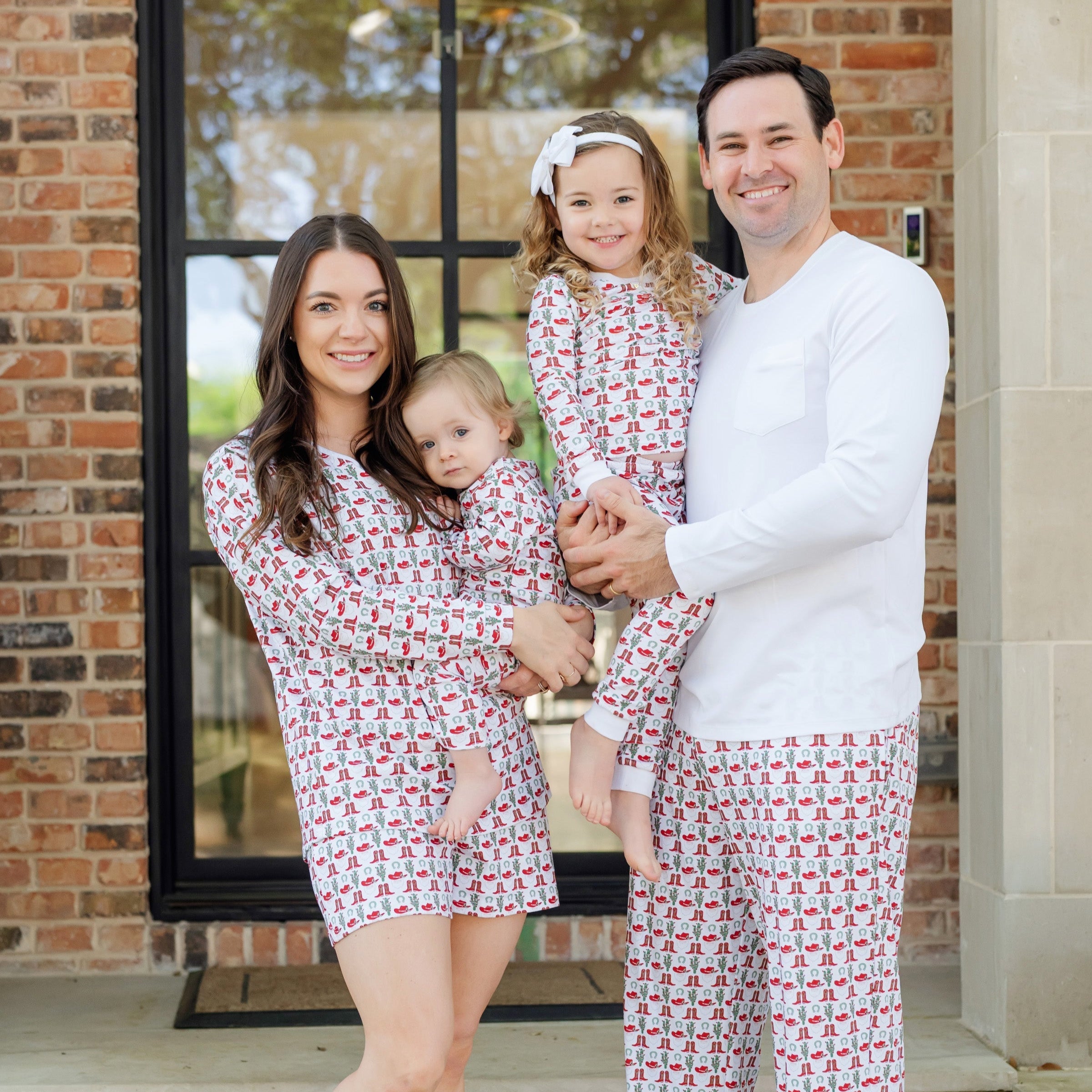 Grayson Pajama Pant Set - Cowboy Christmas