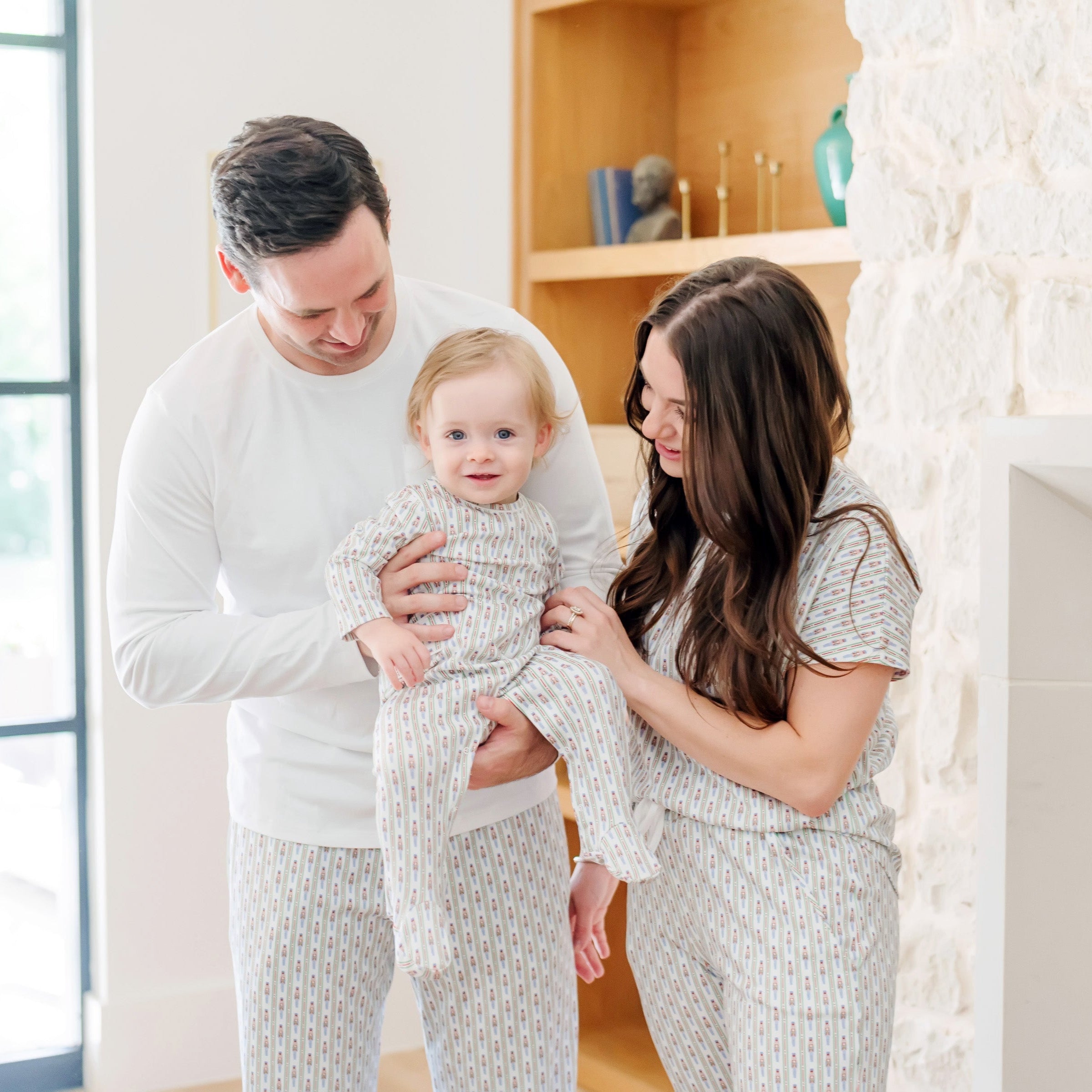 Preston Boys' Romper - Nutcracker Stripe