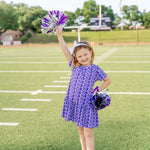 Lottie Girls' Dress - Pep Rally Purple outfit perfect for everyday wear