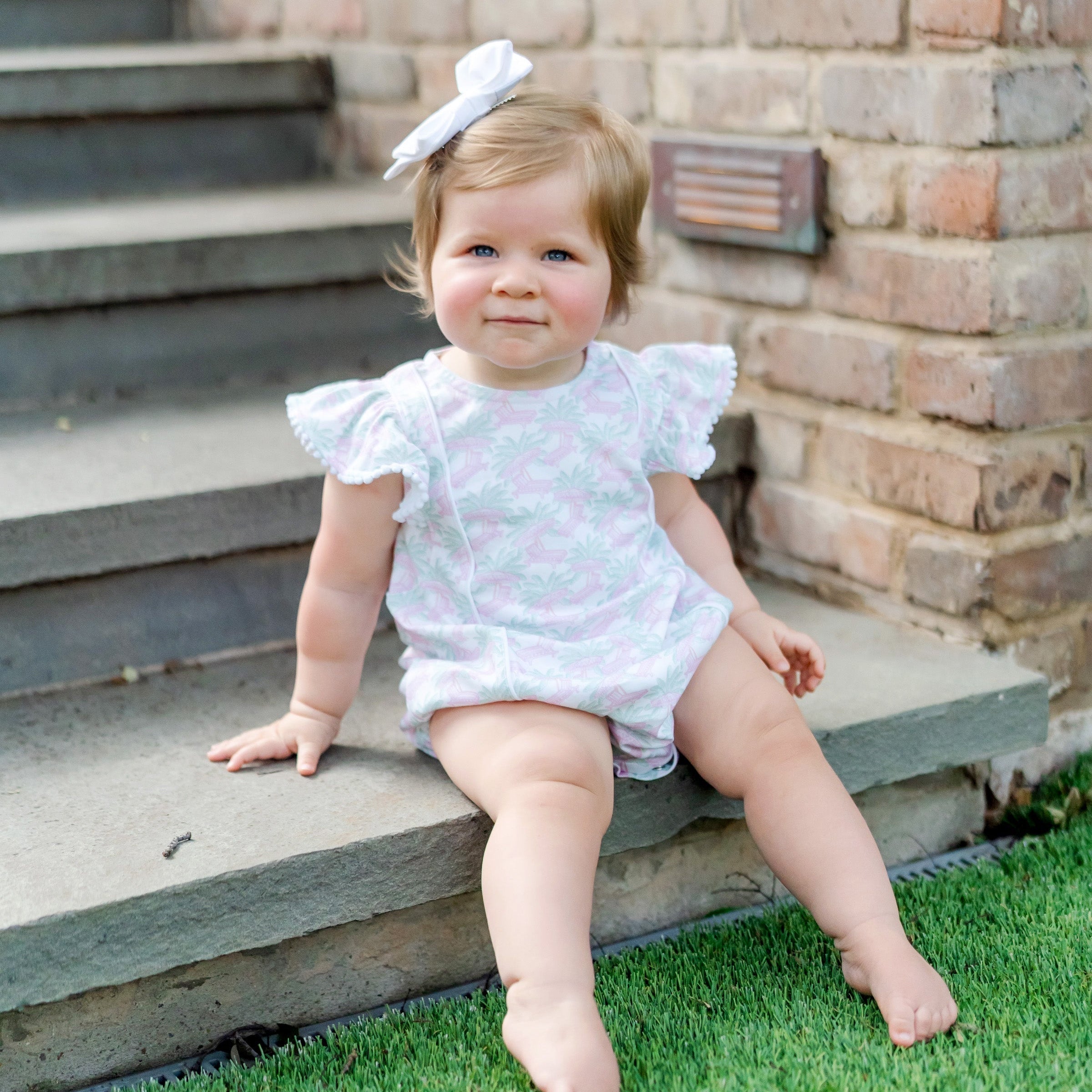 Marion Girls' Bubble - Poolside Palms