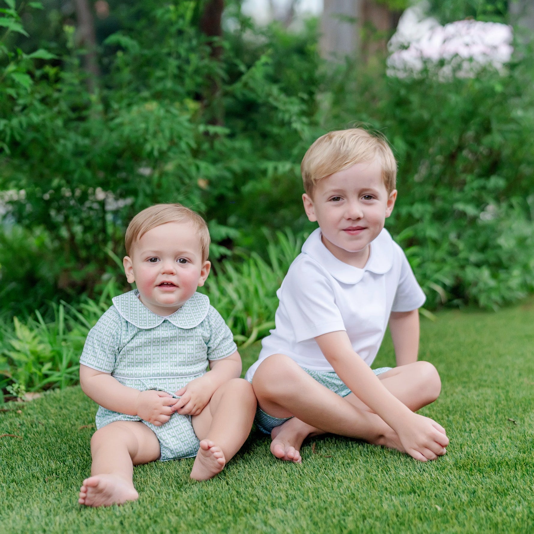 Palmer Boys' Bubble - Garden Trellis stylish kids outfit collection