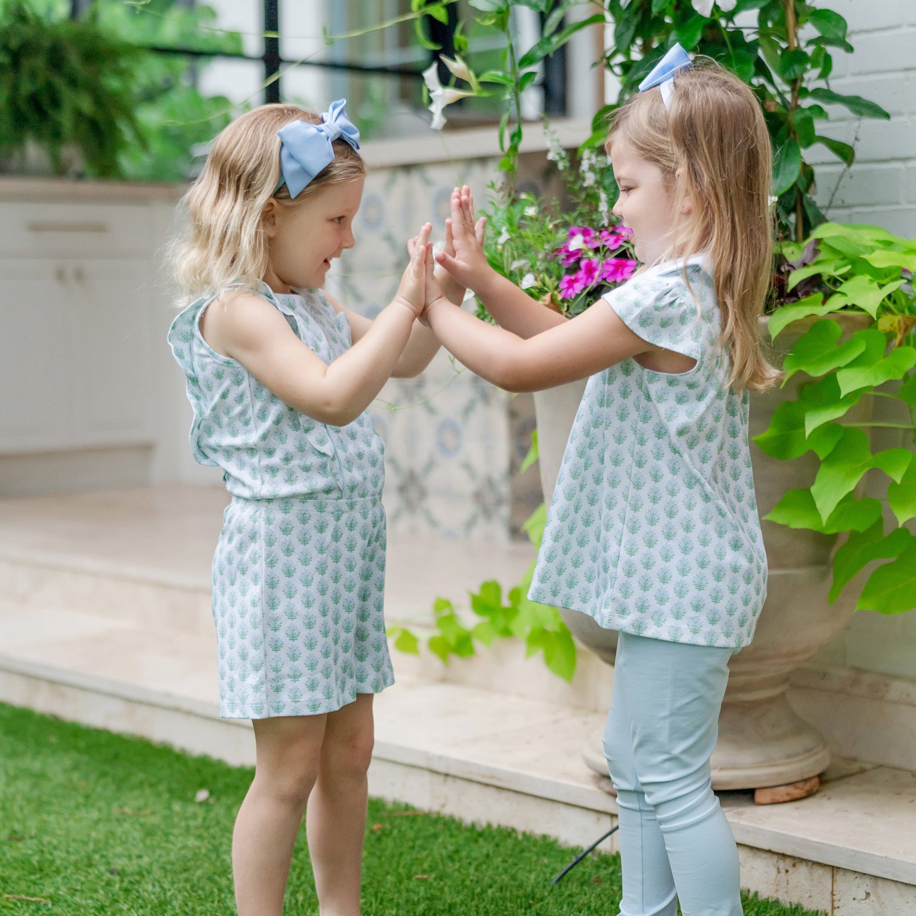 Minden Girls' Legging Set - Primrose Proper stylish kids outfit collection
