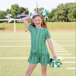 Lottie Girls' Dress - Pep Rally Green outfit perfect for everyday wear