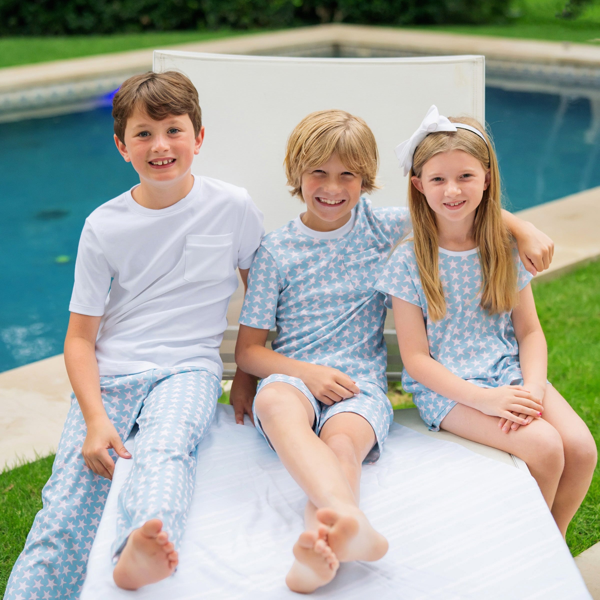 Beckett Boys' Hangout Pant - Seaside Starfish