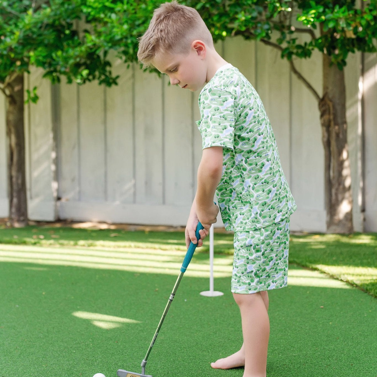 Charles Boys' Short Set - Par for the Course outfit perfect for everyday wear