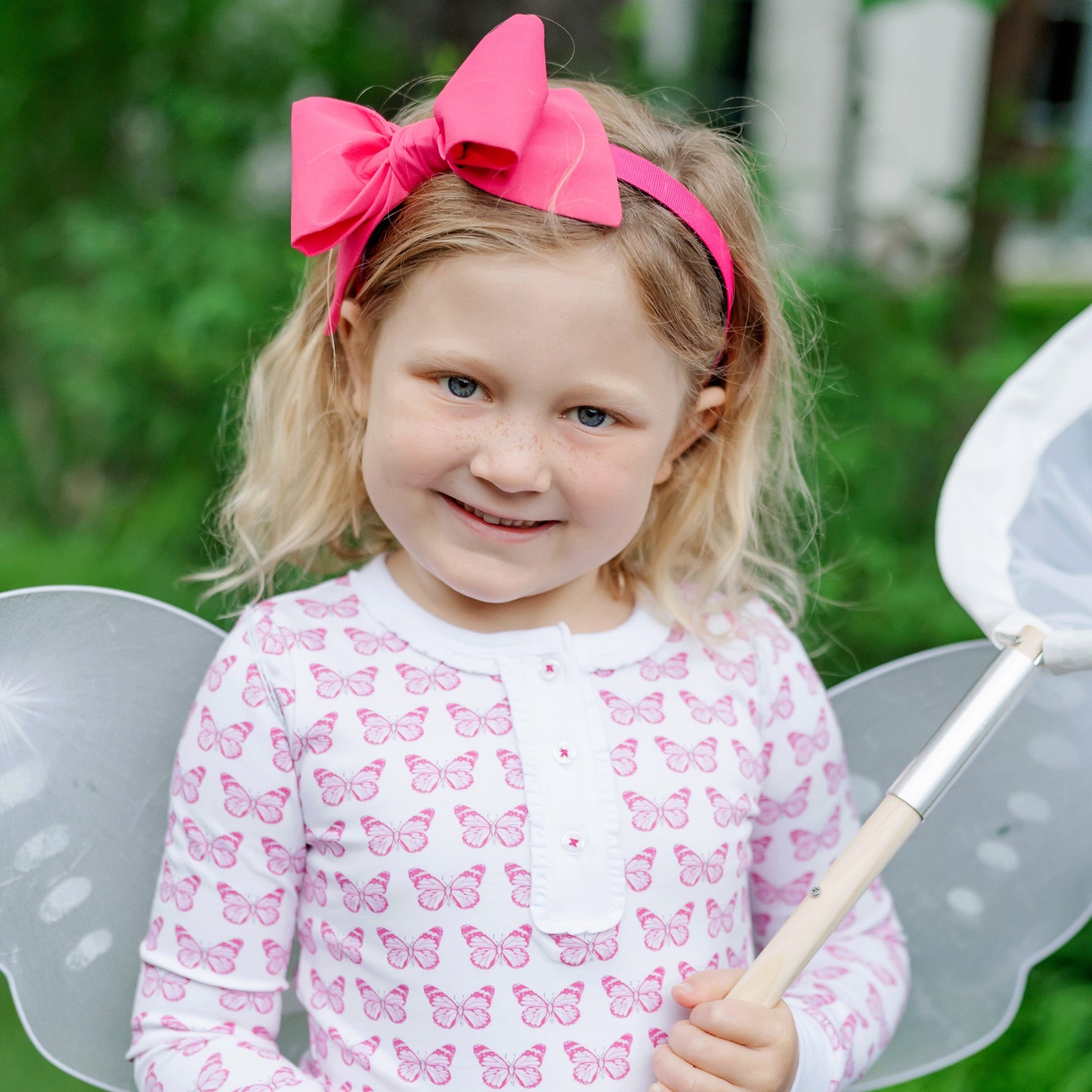 Alden Girls' Pajama Pant Set - Cartie Butterflies stylish kids outfit collection