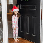 Grayson Pajama Pant Set - Whimsical Santa soft cotton kids fashion wear