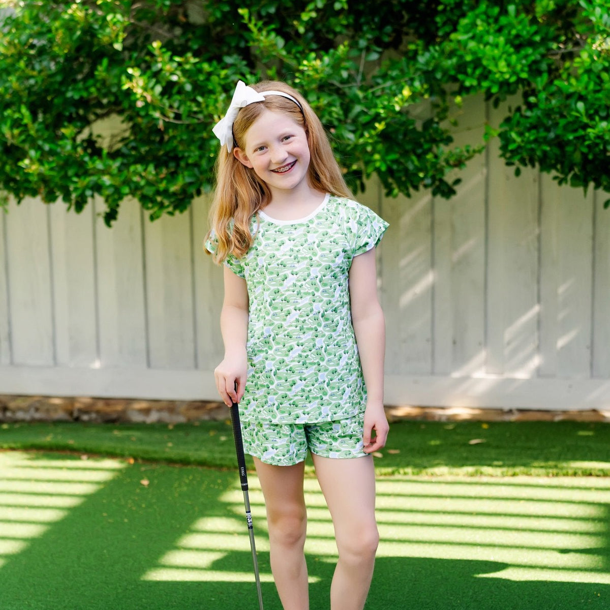 Emery Girls' Short Set - Par For The Course outfit perfect for everyday wear