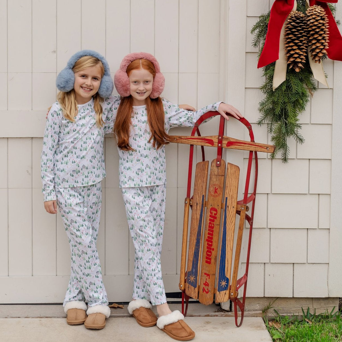 Millie Girls' Pant Set - Ski Village outfit perfect for everyday wear