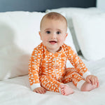 Parker Zipper Pajama - Pep Rally Orange outfit perfect for everyday wear