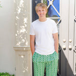Brent Men's Hangout Pant - Pep Rally Green outfit perfect for everyday wear