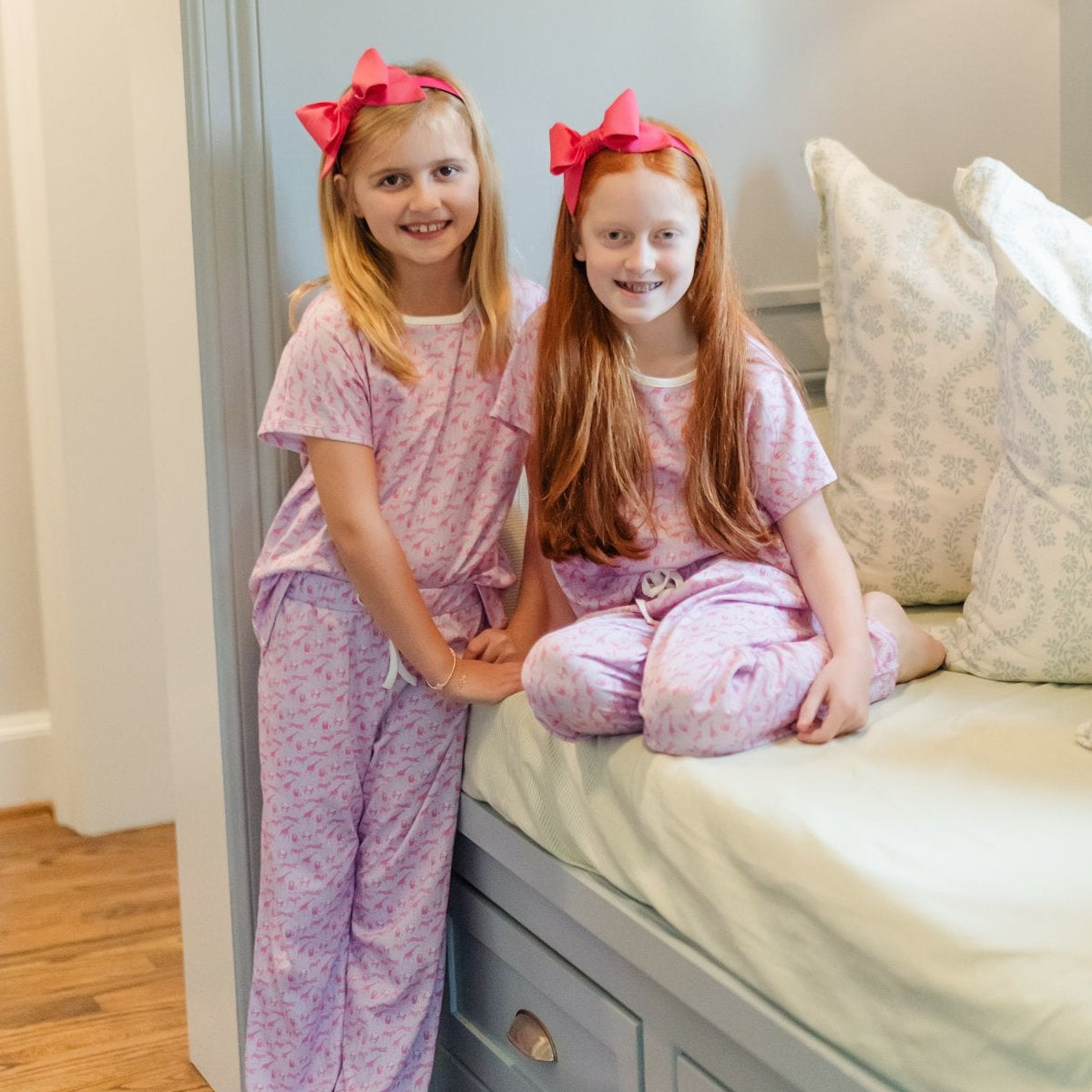 Merrick Girls' Pant Set - Pink Savanna Safari outfit perfect for everyday wear