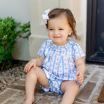 Charlotte Girls' Pima Cotton Bubble - Harvest Ribbon Floral outfit perfect for everyday wear