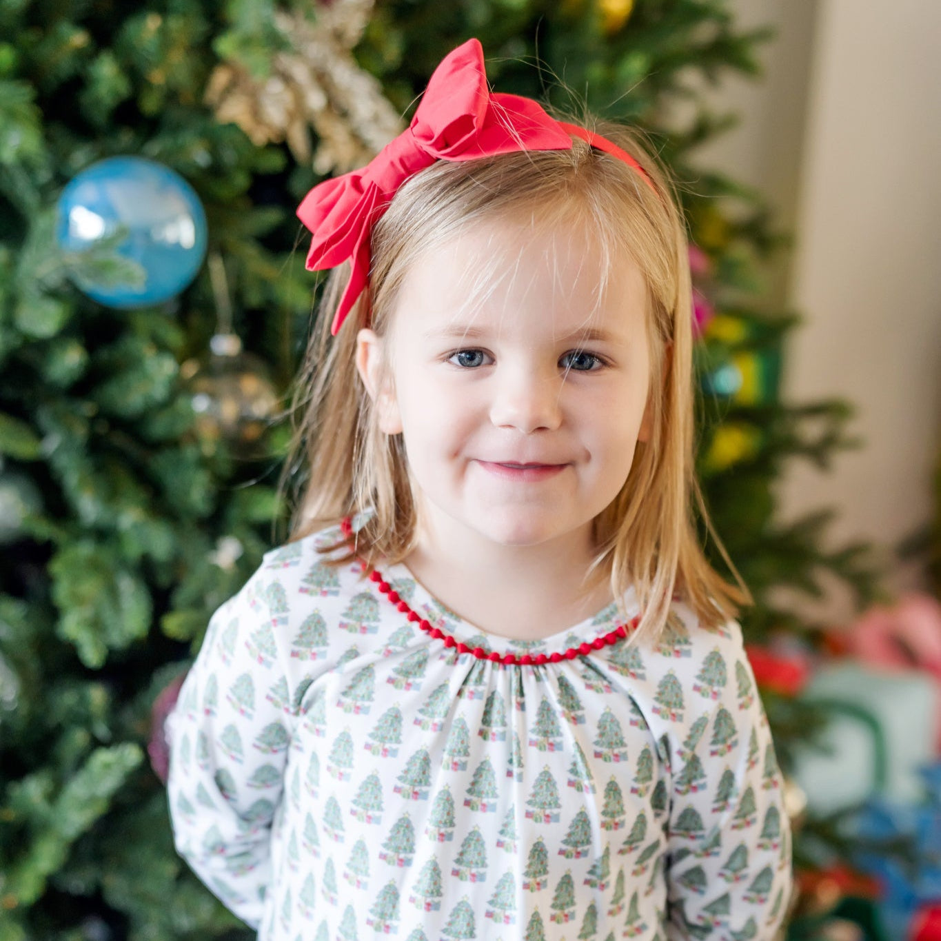 Buy Carlin Girls' Dress Under the Christmas Tree kids clothing online