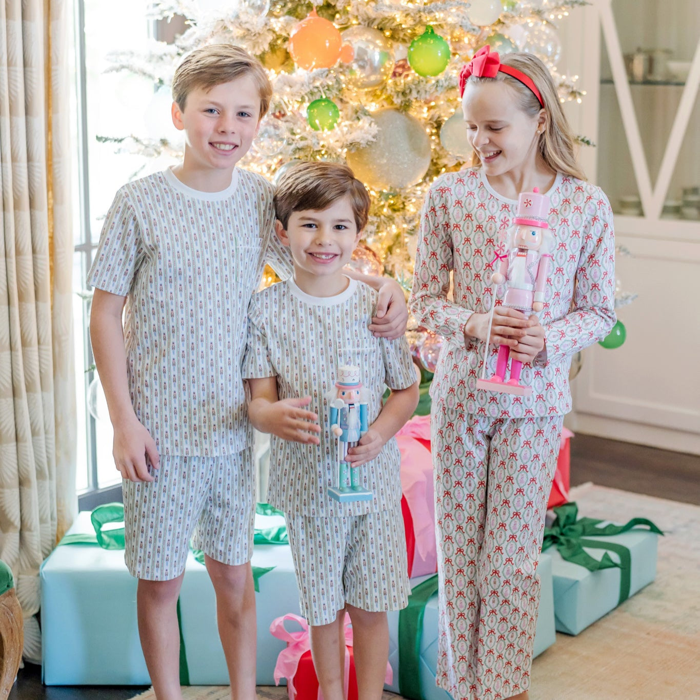 Charles Boys' Short Set - Nutcracker Stripe