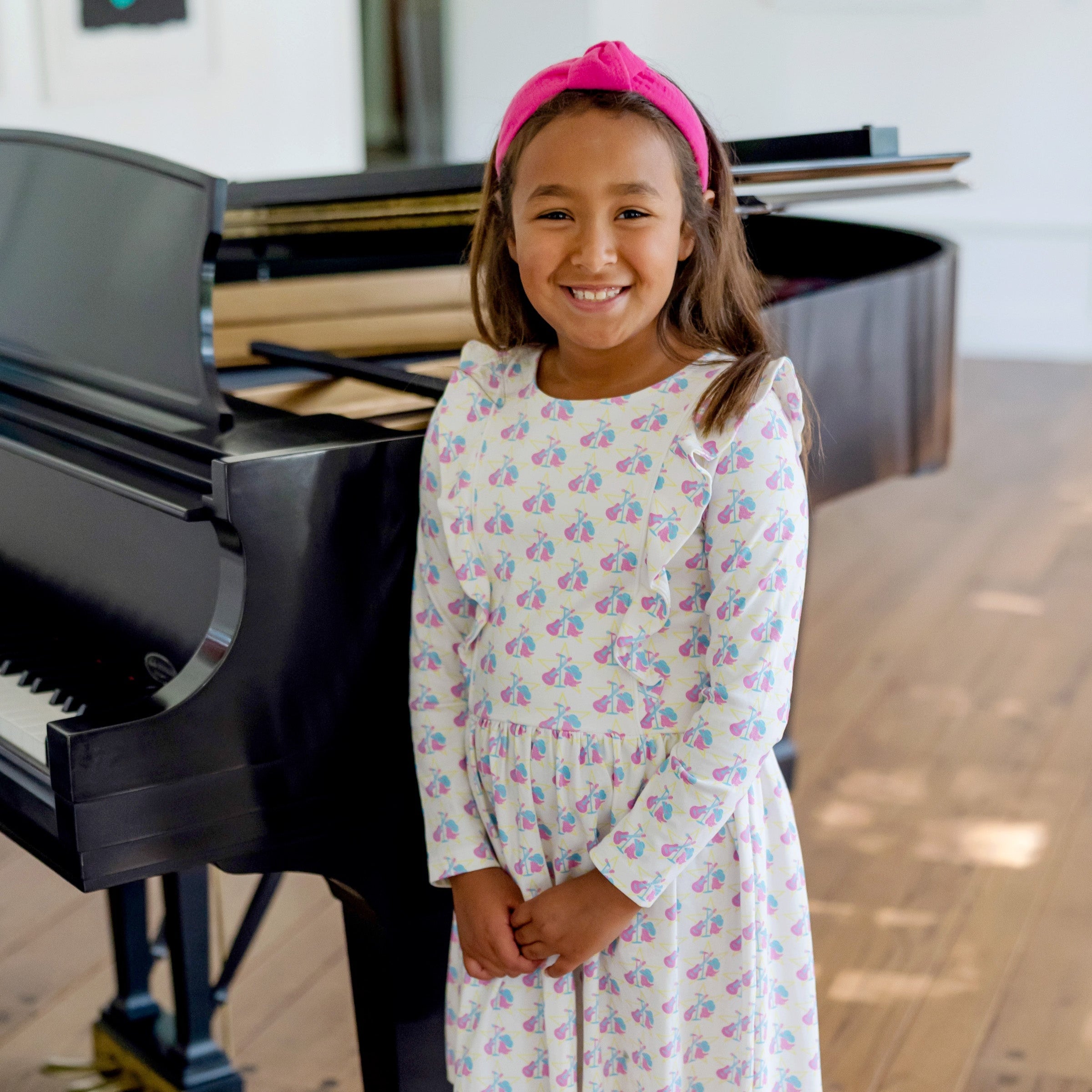 Olivia Girls' Dress - Music Superstar