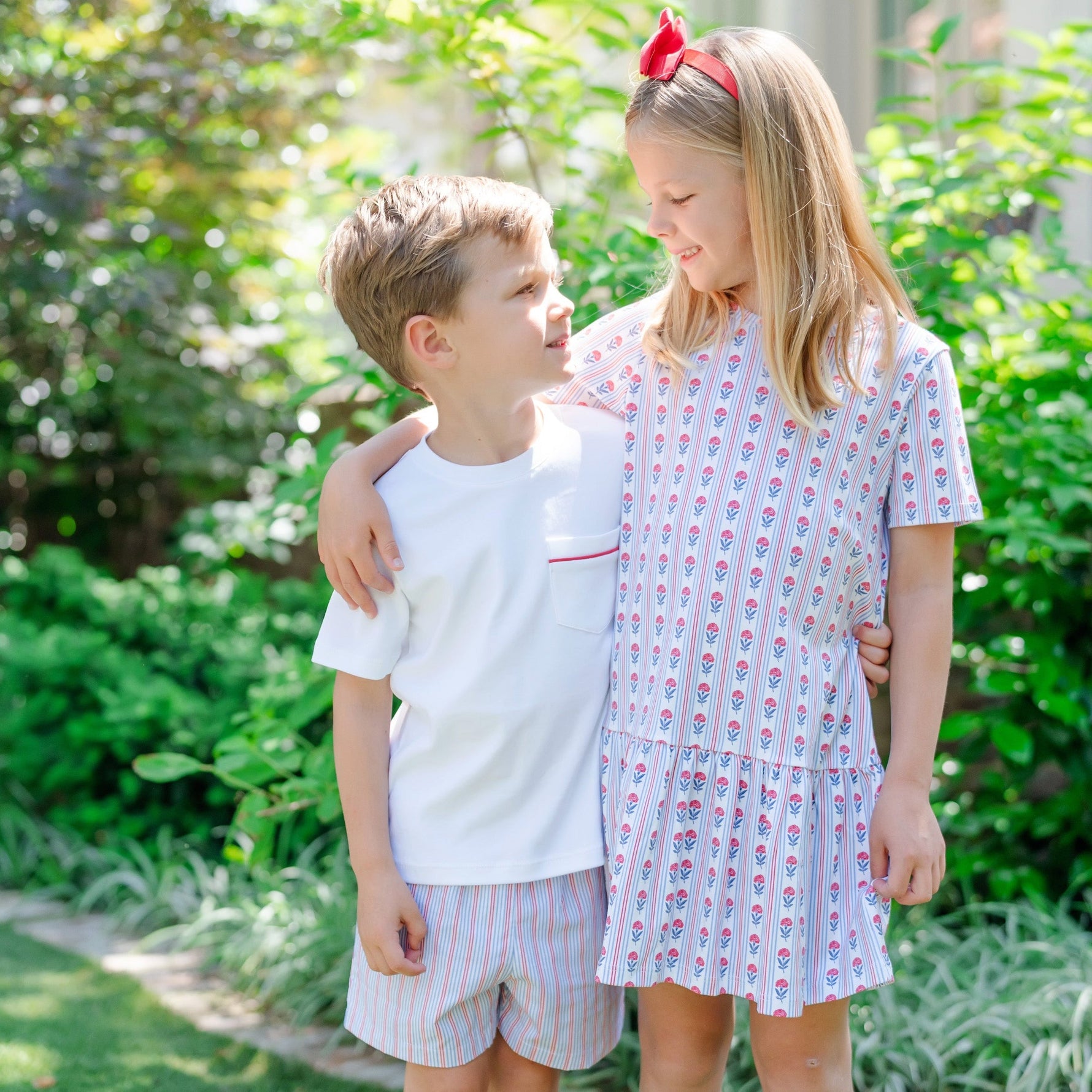 Hudson Boys' Short Set - Liberty Stripe stylish kids outfit collection