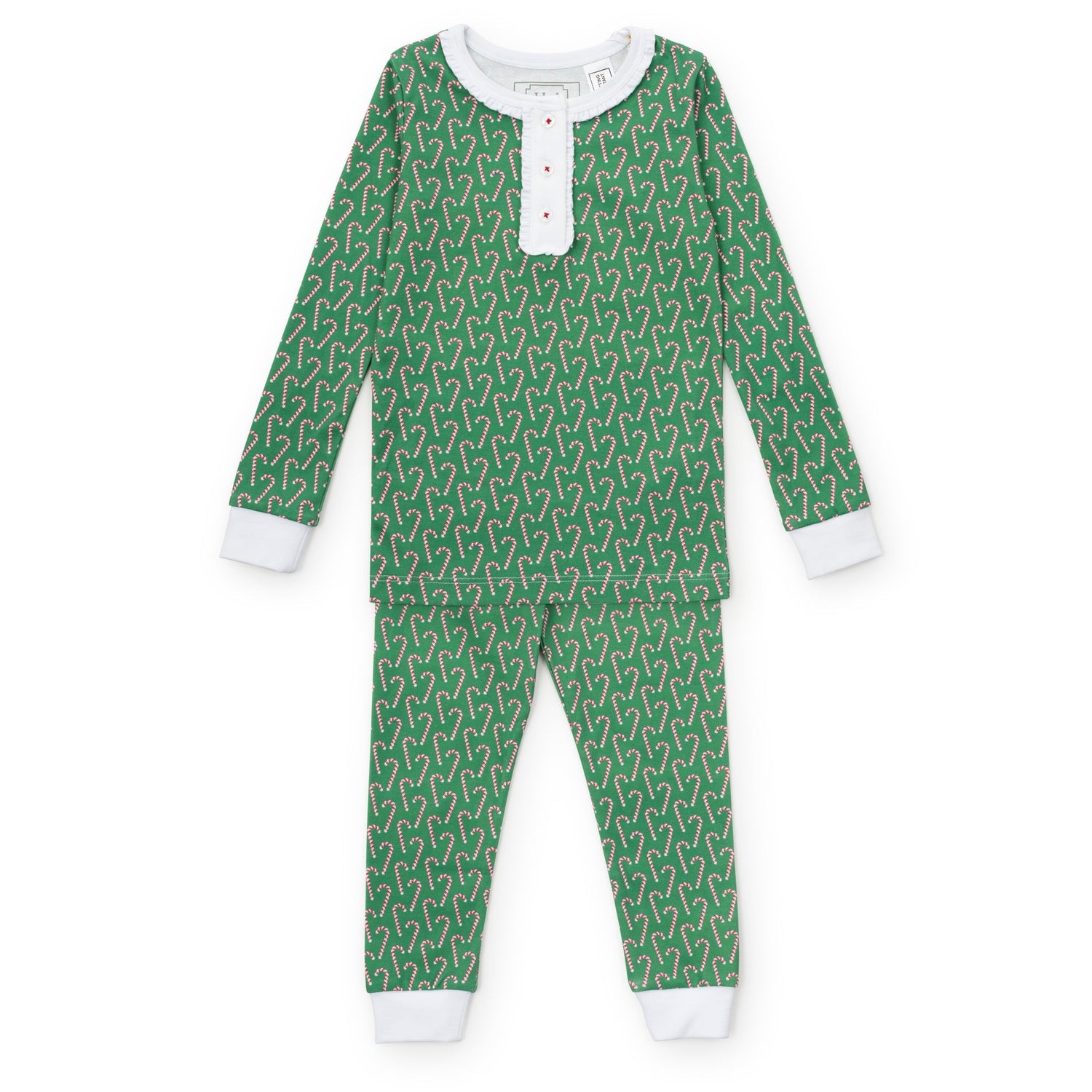 Alden Girls' Pajama Pant Set - Candy Cane Lane