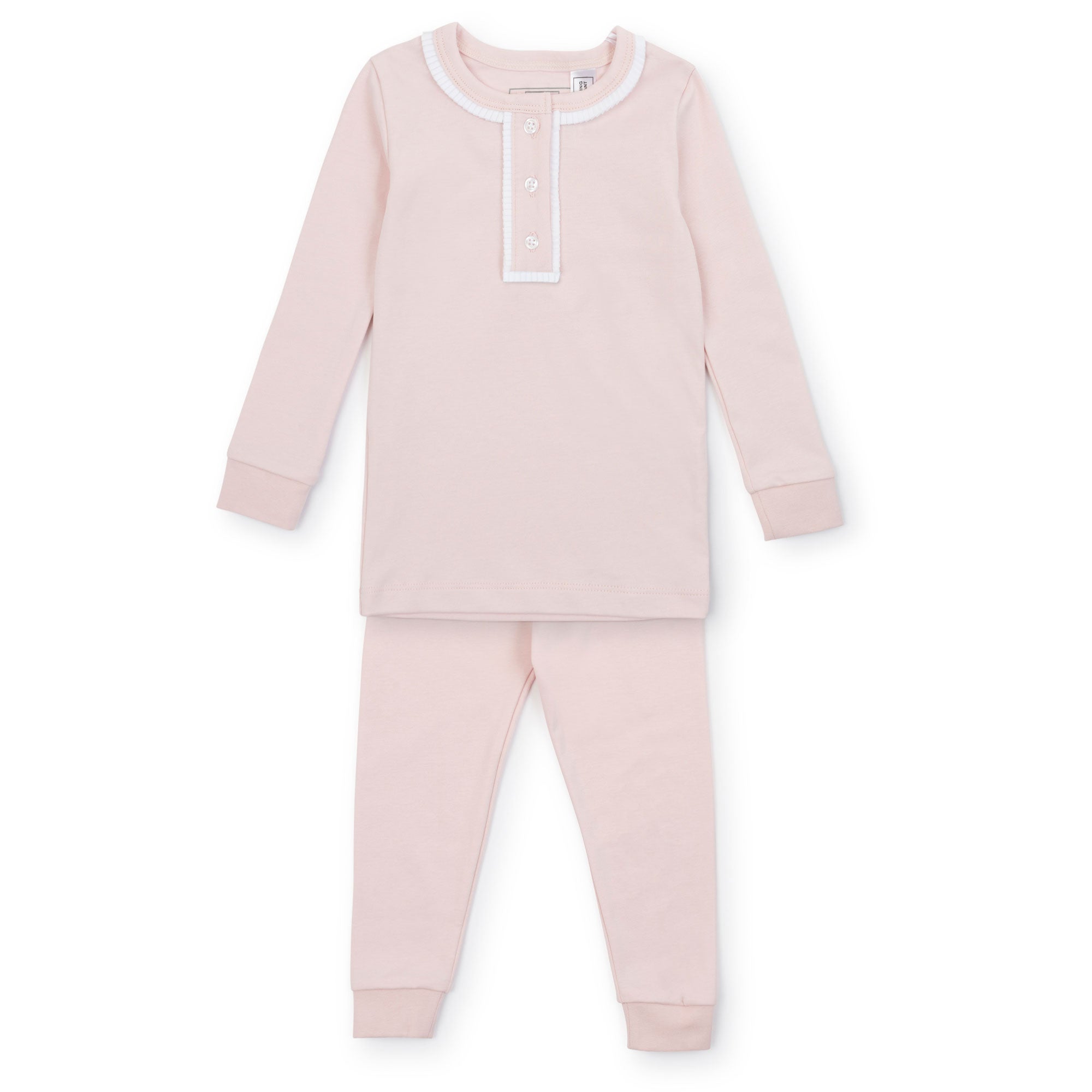 Alden Girls' Pajama Pant Set - Light Pink