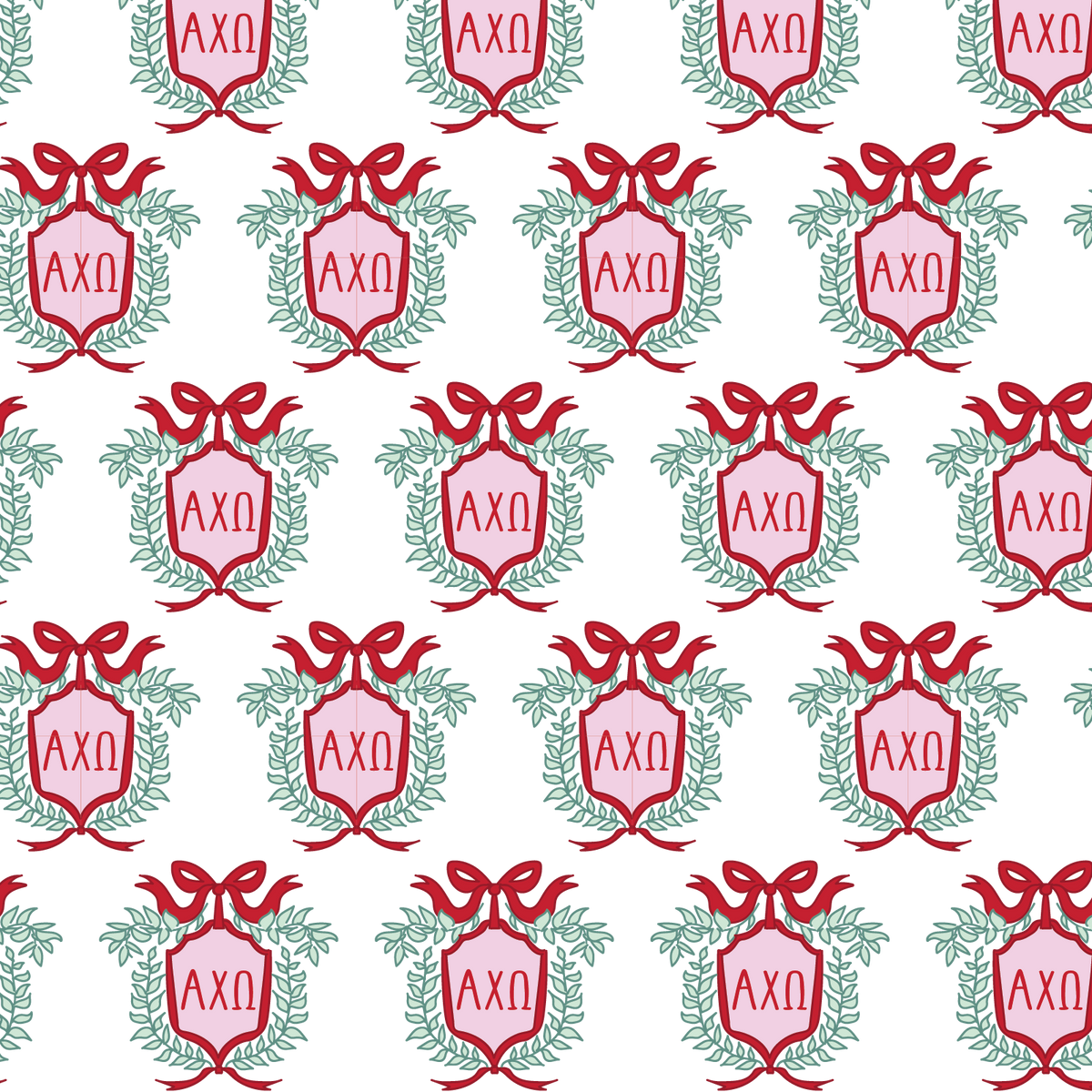 Claire Women's Pajama Short Set - Alpha Chi Omega Crest stylish kids outfit collection