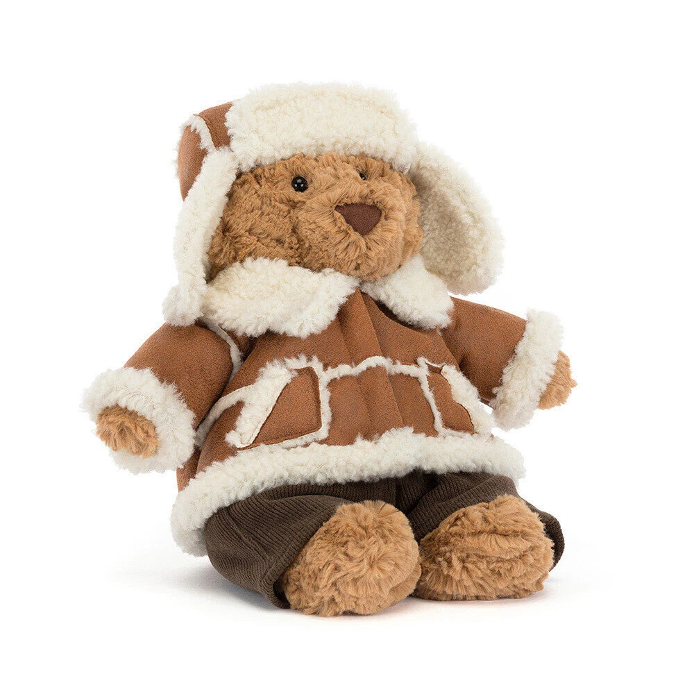 Bartholomew Bear 'Alpine' Outfit by Jellycat stylish kids outfit collection