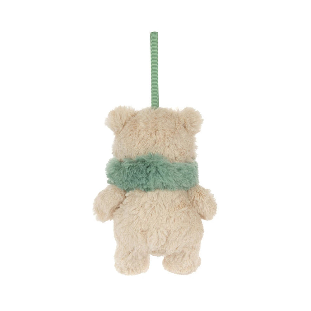 Bartholomew Bear Jr. Winter Warmer Decoration by Jellycat soft cotton kids fashion wear