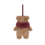 Bartholomew Bear Winter Warmer Decoration by Jellycat soft cotton kids fashion wear