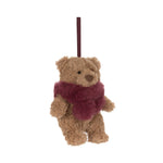 Bartholomew Bear Winter Warmer Decoration by Jellycat stylish kids outfit collection
